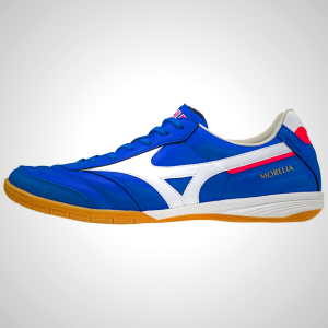 Mizuno Morelia Indoor Women's Soccer Shoes Blue/White 50378-RHEF