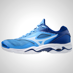 Mizuno WAVE PHANTOM 2 Women's Handball Shoes Blue/White 63154-HCDT