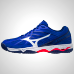 Mizuno Wave Hurricane 3 Women's Volleyball Shoes Blue/White/Pink | 73260-ESFI