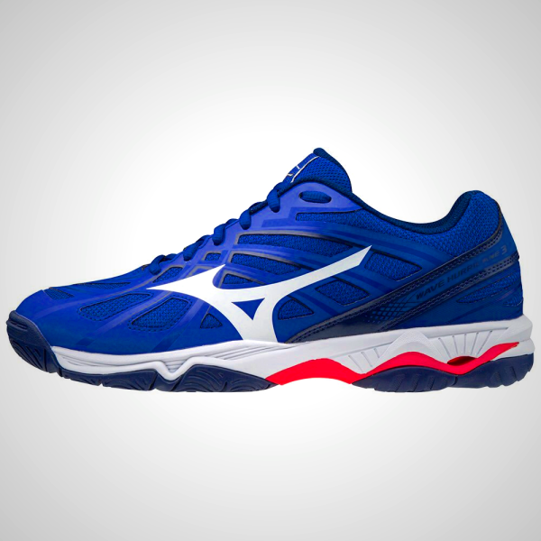 Mizuno Wave Hurricane 3 Women's Volleyball Shoes Blue/White/Pink | 73260-ESFI