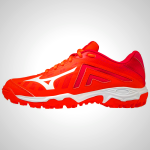 Mizuno Wave Lynx Women's Hockey Shoes Coral/White | 86053-BRSK