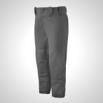 Dark Grey Mizuno Belted Softball Women's Pants | 76024-IOSY