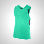 Mizuno Alpha Running Men's Tank Top Green/Black 26315-UCGW