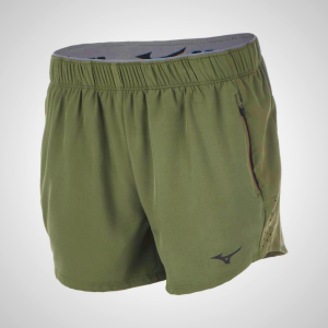 Green Mizuno Alpha 4" Running Women's Shorts | 69031-OBZM