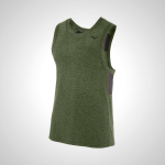 Green Mizuno Alpha Running Men's Tank Top | 18960-IUYO