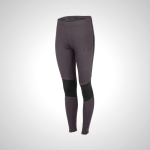 Grey/Black Mizuno Breath Thermo Women's Tights | 30542-EHPV