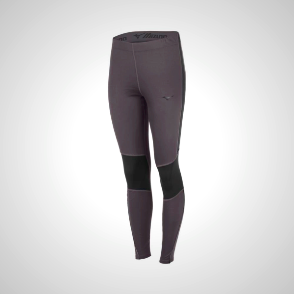 Grey/Black Mizuno Breath Thermo Women's Tights | 30542-EHPV