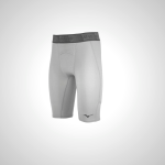 Grey Mizuno Aero Vent Padded Sliding Men's Shorts 72835-IUTR