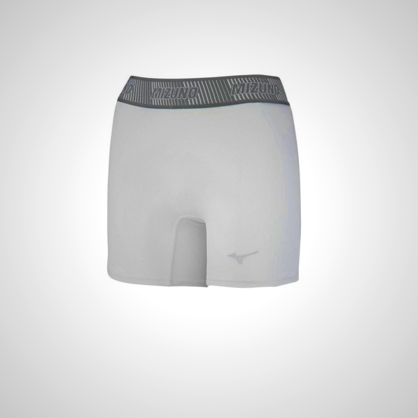 Grey Mizuno Aero Vent Padded Sliding Women's Shorts 74862-YKMO