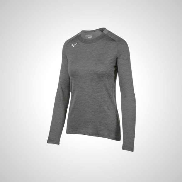 Grey Mizuno Alpha Long Sleeve Women's Top | 02765-PZMC