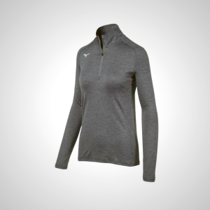 Grey Mizuno Alpha ½ Zip Women's Pullover | 12976-CYUM