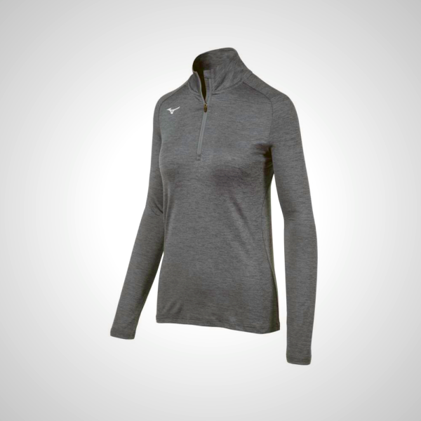 Grey Mizuno Alpha ½ Zip Women's Pullover | 12976-CYUM