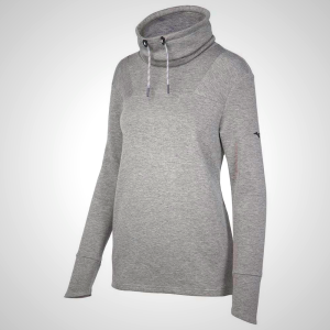 Grey Mizuno April Ross Funnel Neck Women's Pullover | 17653-NQDV