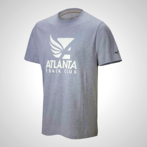 Grey Mizuno Atlanta Track Club Sport Men's T-Shirt | 47513-JDUO