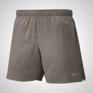 Grey Mizuno Core 5.5 Running Men's Shorts | 39215-QHRE