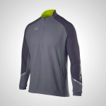 Grey Mizuno Elite 1/2 Zip Men's Pullover | 62901-QEFZ