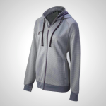 Grey Mizuno Pro Full Zip Hoody Women's Hoodie | 41278-JSYD
