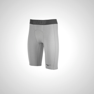 Grey Mizuno The Arrival Compression Baseball Shorts 71568-AVJG