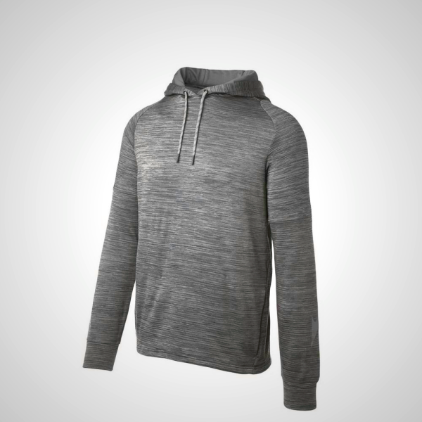 Grey Mizuno Velocity Men's Hoodie | 08372-CEBW