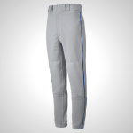 Grey/Navy Mizuno Premier Piped Baseball Men's Pants 25896-NVBZ
