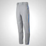 Mizuno Premier Piped Baseball Pants Grey/Royal | 42758-IPUF