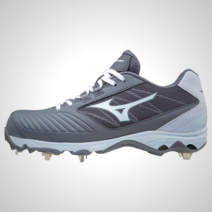 Mizuno 9-Spike Advanced Sweep 4 Low Metal Softball Cleats Grey/White | 54139-BPDI