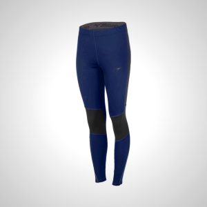 Indigo/Black Mizuno Breath Thermo Women's Tights | 21837-AJTM