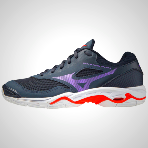Mizuno WAVE PHANTOM 2 Women's Handball Shoes Navy/Coral 85603-FHIV