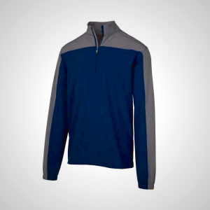 Navy Mizuno Comp Long Sleeve Batting Jacket for Men | 26938-AWLJ