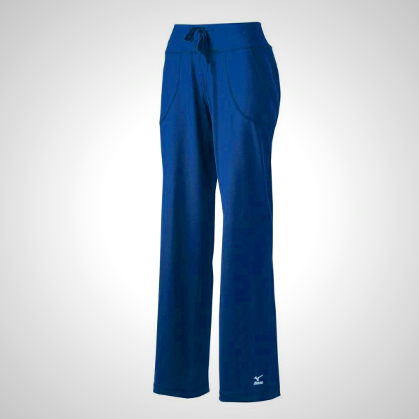 Navy Mizuno Straight Long Women's Pants | 16984-SIOT