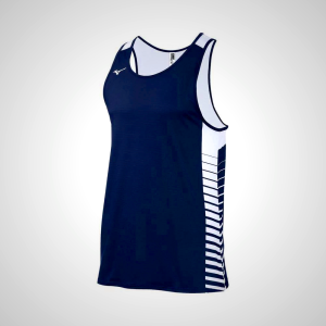 Navy Mizuno Team Men's Tank Top | 39168-SLQX