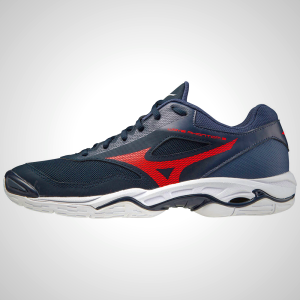Mizuno WAVE PHANTOM 2 Men's Handball Shoes Navy/Red/Black