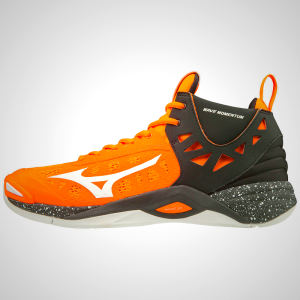 Mizuno Wave Momentum Mid Men's Volleyball Shoes Orange/White/Black 71943-ACLR