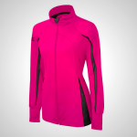 Mizuno Elite 9 Focus Full-Zip Jacket - Pink/Black | 78394-YMEJ