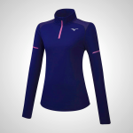 Purple Mizuno Alpha LS HZ Women's Running Top | 43850-WRZE