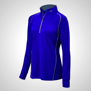 Purple Mizuno Comp 1/2 Zip Long Sleeve Women's Pullover | 94685-GCSA
