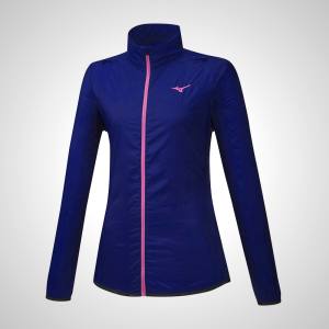 Purple Mizuno Hineri Pouch Running Women's Jacket | 81594-VXQF
