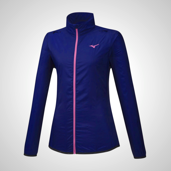 Purple Mizuno Hineri Pouch Running Women's Jacket | 81594-VXQF