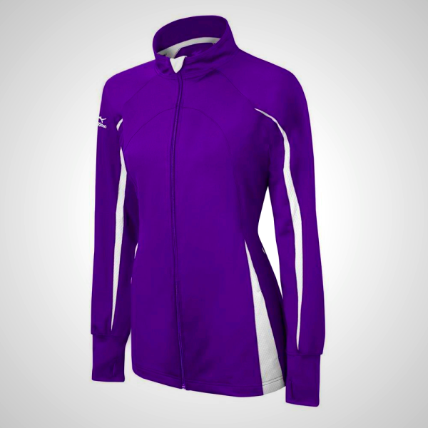 Mizuno Elite 9 Focus Full-Zip Jacket Purple/White | 13429-ENHP