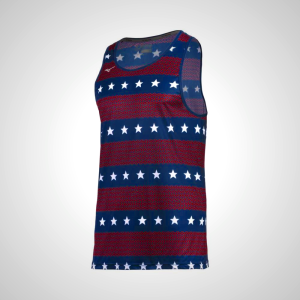 Mizuno Men's Tank Top Red/Blue 61375-MRSX