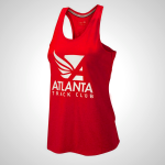 Red Mizuno Atlanta Track Club Sport Running Women's Tank Top | 72634-AESL