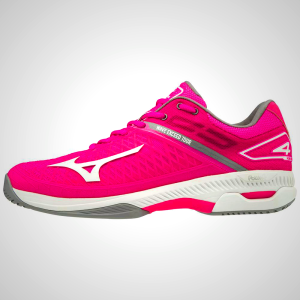 Mizuno Wave Exceed Tour 4 AC Women's Tennis Shoes Rose/White 15396-UWOA