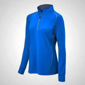 Royal Mizuno Comp 1/2 Zip Long Sleeve Women's Pullover | 25076-DLCE