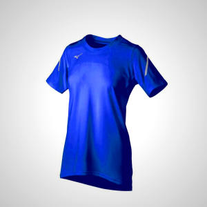 Royal Mizuno Techno VII Short Sleeve Women's Jersey | 58241-SXGF