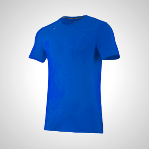 Royal Mizuno Volleyball Attack 2.0 Men's T-Shirt | 73965-TEAM