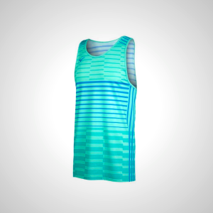 Turquoise Mizuno Team Men's Tank Top | 87312-RKWZ