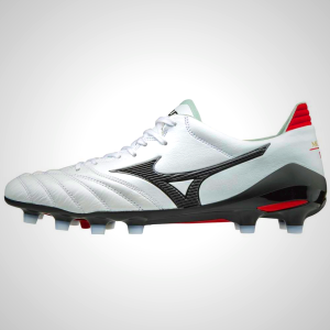 Mizuno Morelia Neo II Soccer Cleats Made in Japan | White/Black