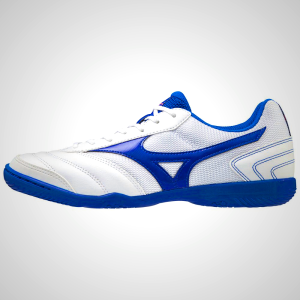 Mizuno MRL Sala Club IN Women's Soccer Shoes White/Blue 19074-MWGR