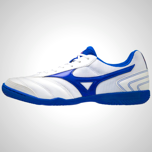 Mizuno MRL Sala Club IN Women's Soccer Shoes White/Blue 19074-MWGR