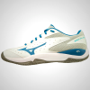 Mizuno Wave Flash Cc Men's Tennis Shoes White/Blue | 26810-HGDT